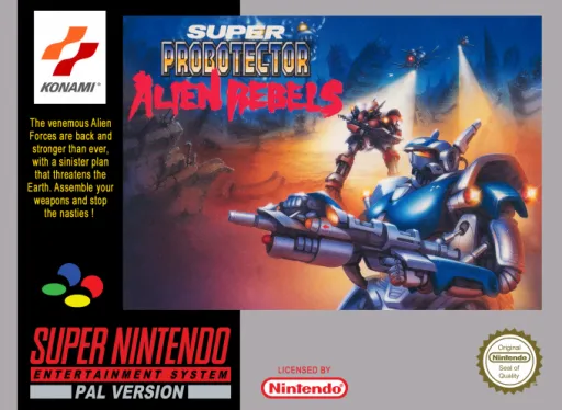 Super Probotector - Alien Rebels (Europe) (Virtual Console)